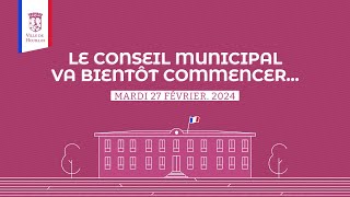 Conseil municipal du 27 février 2024 [upl. by Layap970]