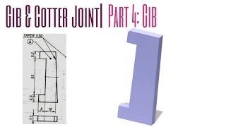 Gib amp Cotter Joint Assembly Part4 GIB Catia Tutorials [upl. by Bigod55]