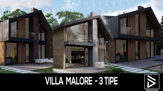 VILLA MALORE  3 TIPE VB Architecture [upl. by Vinny317]