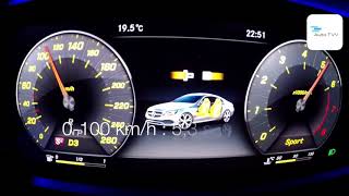 2018 Mercedes S450 Coupé Acceleration [upl. by Annayr]