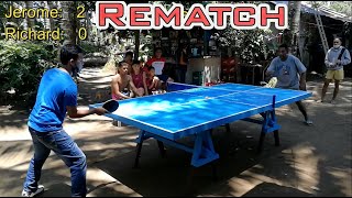 Sandpaper Racket VS Rubber Racket – Maigo’s Best Table Tennis Player [upl. by Aihcats]