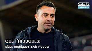 Què thi Jugues en directe què passarà amb el futur de Xavi Tertúlia Poquí i San Antonio [upl. by Debora]