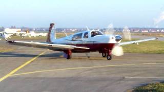 HD Mooney M20R Ovation 2 Preflight Engine Checking  Sound [upl. by Airuam]