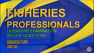 FISHERIES BOARD EXAM  AQUACULTURE REVIEW QUESTIONSQ1630 [upl. by Julie391]