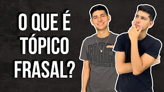 O que é o TÓPICO FRASAL  Redação do ENEM 2020 [upl. by Zosema]