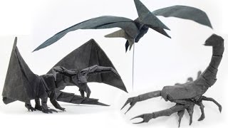 Tadashi Moris 森正 origami designs [upl. by Suertemed]