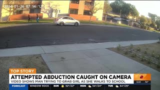 Video shows man attempting to kidnap girl in Glendale [upl. by Faulkner]