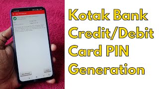 Kotak Credit Card Activate Kaise kare 2024  How to Kotak Credit Card Online kotak bank credit card [upl. by Goddord]