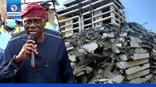 Ikoyi Building Death Toll Rises To 42 Says SanwoOlu [upl. by Philippine296]