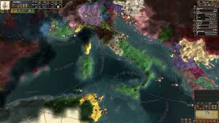 EU4  MEIOU and Taxes  Naples into Rome  04  Consolidation [upl. by Htebasile146]