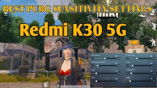 PUBG Sensitivity Settings Redmi K30 5G  PUBG MOBILE [upl. by Kcarb]