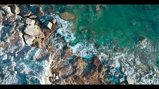 4k Cinematic Drone Footage of Scotland’s Coast  Waves at Boddin [upl. by Lanta363]