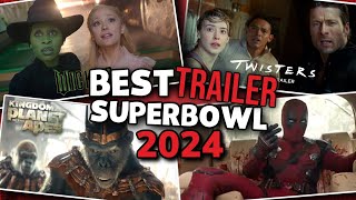 Reviewing Every New Trailer Released During Superbowl 2024 [upl. by Bloom721]