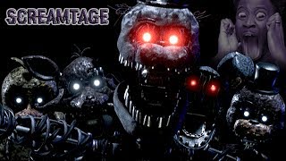 TJOC Story Mode Screamtage  The Joy of Creation Story Mode ALL JUMPSCARES [upl. by Tibbitts]