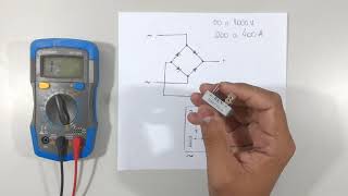 Como testar a ponte retificadora KBPC5010 50a 1000v  Ponte retificadora [upl. by Atikahs759]