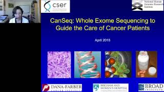 Judy Garber  Germline Cancer Genetics in 2015 [upl. by Beth]