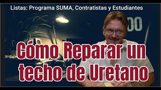 COMO REPARAR UN SELLADO DE POLIURETANO  William Ortíz Rosario [upl. by Einned182]