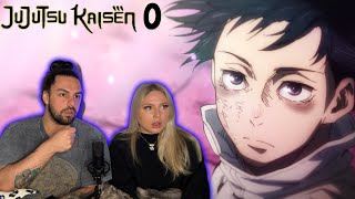 THE MOST TWISTED CURSE  Jujutsu Kaisen 0 Reaction  Deniz amp Masha SUB [upl. by Ginni933]