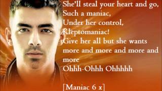 Joe Jonas  Kleptomaniac lyrics [upl. by Cianca]