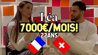 Léa 22ans frontalier SUISSE 7000€mois￼ [upl. by Lancelot10]