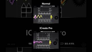 Abusing ICreate Pro PT 2 🤣😧 shorts geometrydash [upl. by Hylton]