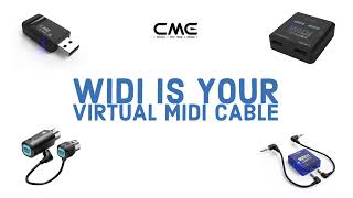 Welcome to the Wonderful World of Wireless MIDI  CME presents WIDI Bluetooth MIDI [upl. by Yoj281]