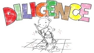 What is Diligence  👨‍👩‍👧‍👦 Video for Kids [upl. by Senskell]