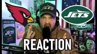 JETS vs CARDINALS REACTION 111024 Why I HATE the JETS [upl. by Edivad77]