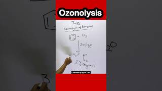 ozonolysis of BenzeneNEETIITJEECHEMISTRYshorts [upl. by Gracye]