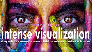 INTENSE VISUALIZATION  Subliminal Affirmations [upl. by Fevre]