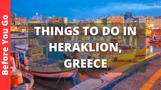 Heraklion Greece Travel Guide 10 BEST Things To Do In Heraklion [upl. by Barty]