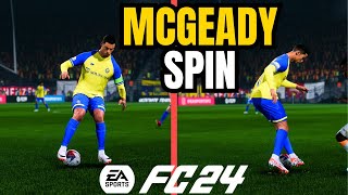 FC 24 How to do McGeady Spin in EA Sports FC 24  Tutorial fc24 [upl. by Cordeelia829]