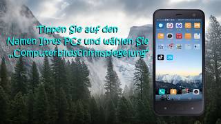 Wie man die ApowerMirror Android App verwendet [upl. by Ecinerev837]