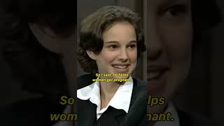 A young Natalie Portman on the Letterman Show 1994 ✨ [upl. by Ashbaugh294]