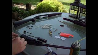 How to clean and disassemble a Mossberg 702 part I [upl. by February]