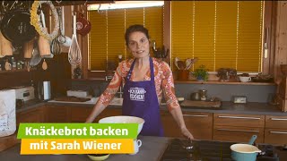 Familienküche  So gehts Knäckebrot backen mit Sarah Wiener  ICH KANN KOCHEN [upl. by Schaefer]