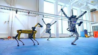 Unbelievable Robot Dance by Boston dynamics [upl. by Leinehtan668]