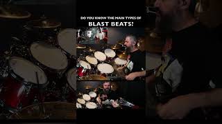 THE MAIN TYPES OF BLAST BEATS  HAMMER TRADITIONAL and BOMB [upl. by Ledarf679]