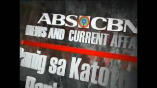 ABSCBN  NACA Opener  20th Anniversary of TV Patrol World Headlines  OBB JAN242008 [upl. by Iny193]