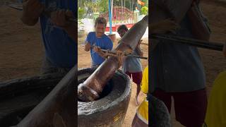 Groundnut oil making Traditional Method shorts oil [upl. by Georgeta403]