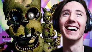 What happens if you approach Afton in Final Boss  Five Nights at Freddys Security Breach [upl. by Heyer410]