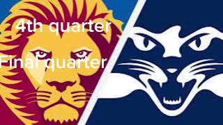 Brisbane lions vs Geelong cats at the MCG [upl. by Armington]