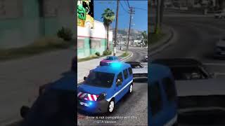 GTA 5 Course poursuite avec le nouveau véhicule de la gendarmerie lspdfr gtarp gtarpfr [upl. by Lotus184]