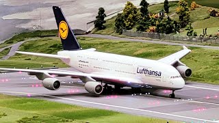 🔥 Worlds BIGGEST MINIATUR AIRPORT 187 with FLYING PLANES ✈️ Miniatur Wunderland [upl. by Zia806]