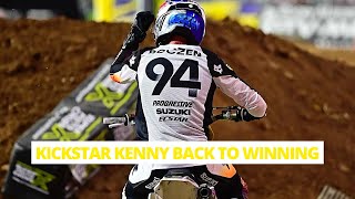 ROCZEN WIN AT GLENDALE  Supercross 2024 [upl. by Imogene]