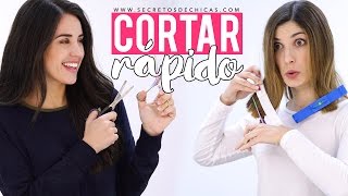 Cómo cortar el cabello rápido y fácil  Patry Jordan [upl. by Ahab]