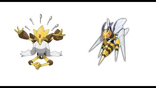 Mega Alakazam VS Mega Beedrill 6th gen [upl. by Magda]