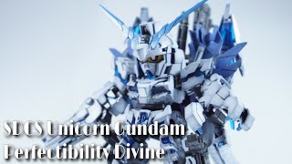 CUSTOM GUNPLA  SDCS Unicorn Gundam Perfectibility  Perfectibility Divine [upl. by Ennaej]