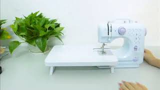 Dewel sewing machine instructions guide video [upl. by Eadrahc294]