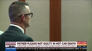 Arizona father enters not guilty plea in hot car death of daughter [upl. by Eiramlehcar]